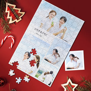 カスタマイズジグソーパズル―写真入り可能なオリジナルジグソーパズルDIYプレゼント- 35-500ピースクリスマスギフト