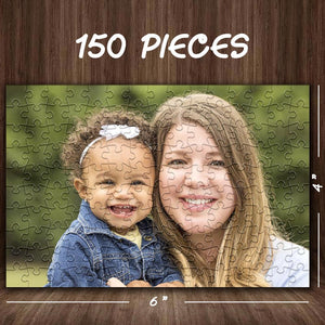パーソナライズで写真入りジグソーパズル―母へのプレゼント- 35-1000ピース選択可能家族へ