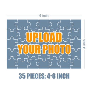 カスタマイズジグソーパズル―写真入り可能なオリジナルジグソーパズルDIYプレゼントI- 35-500ピース