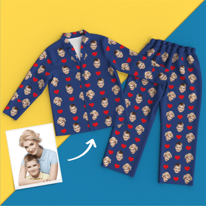同性カップルプレゼント-カスタムフォトパジャマ－写真入り可能なオリジナルパジャマ