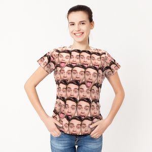Custom Face Mash T-shirt - Myfaceshirt