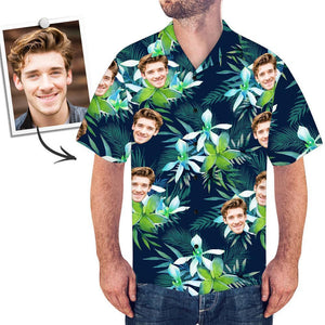 カスタムフォトハワイTシャツ－ペット写真入り可能なオリジナルTシャツトロピカルスタイル