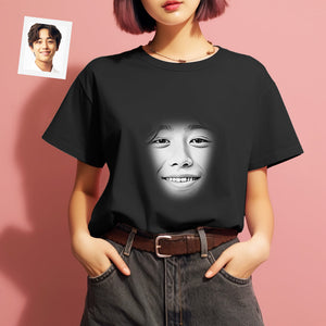 カスタム男女兼用フォトTシャツ - 写真入れ可能な面白い写真T-SHIRTプレゼント