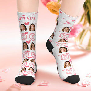 Personalised Mothers Day Photo Socks Custom Face Socks The Best Mum
