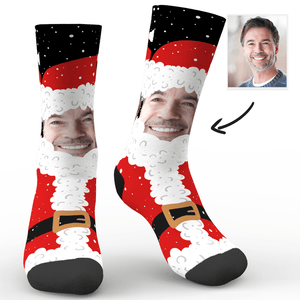 カスタムフェイスソックス‐写真入り可能なオリジナル靴下-クリスマス限定靴下photo socks