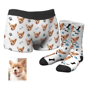 Custom Dog Boxer Shorts - MyFaceSocks