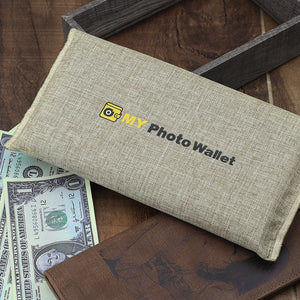 カスタムフォトウォレット| パーソナライズされたウォレット財布| カップル二つ折りロングスタイルウォレット